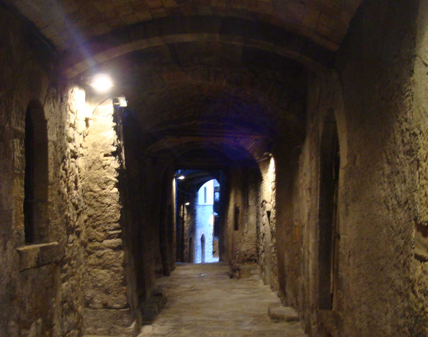 Auténticas calles medievales de Cataluña