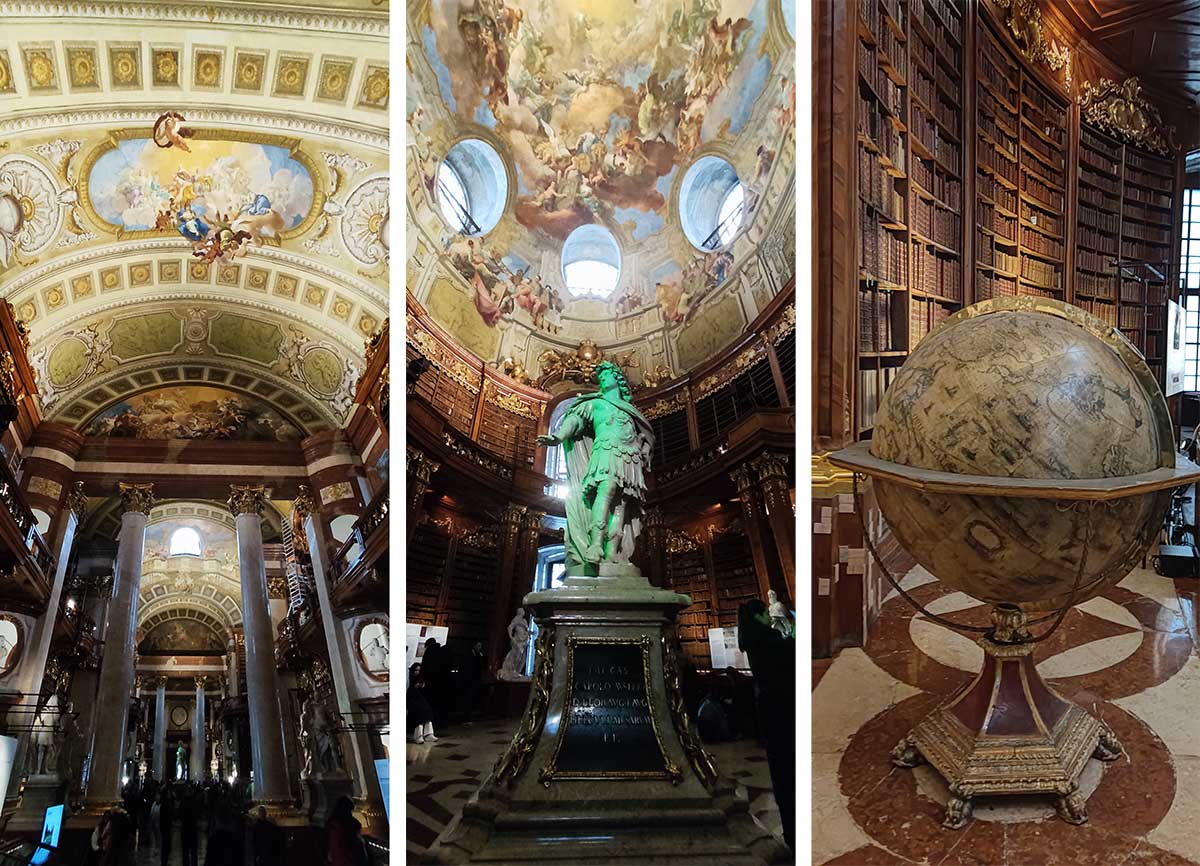 Biblioteca Nacional de Austria, el templo barroco de los libros